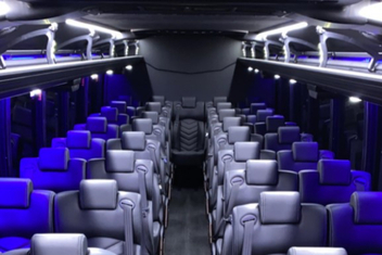 Melbourne Charter Bus Interior