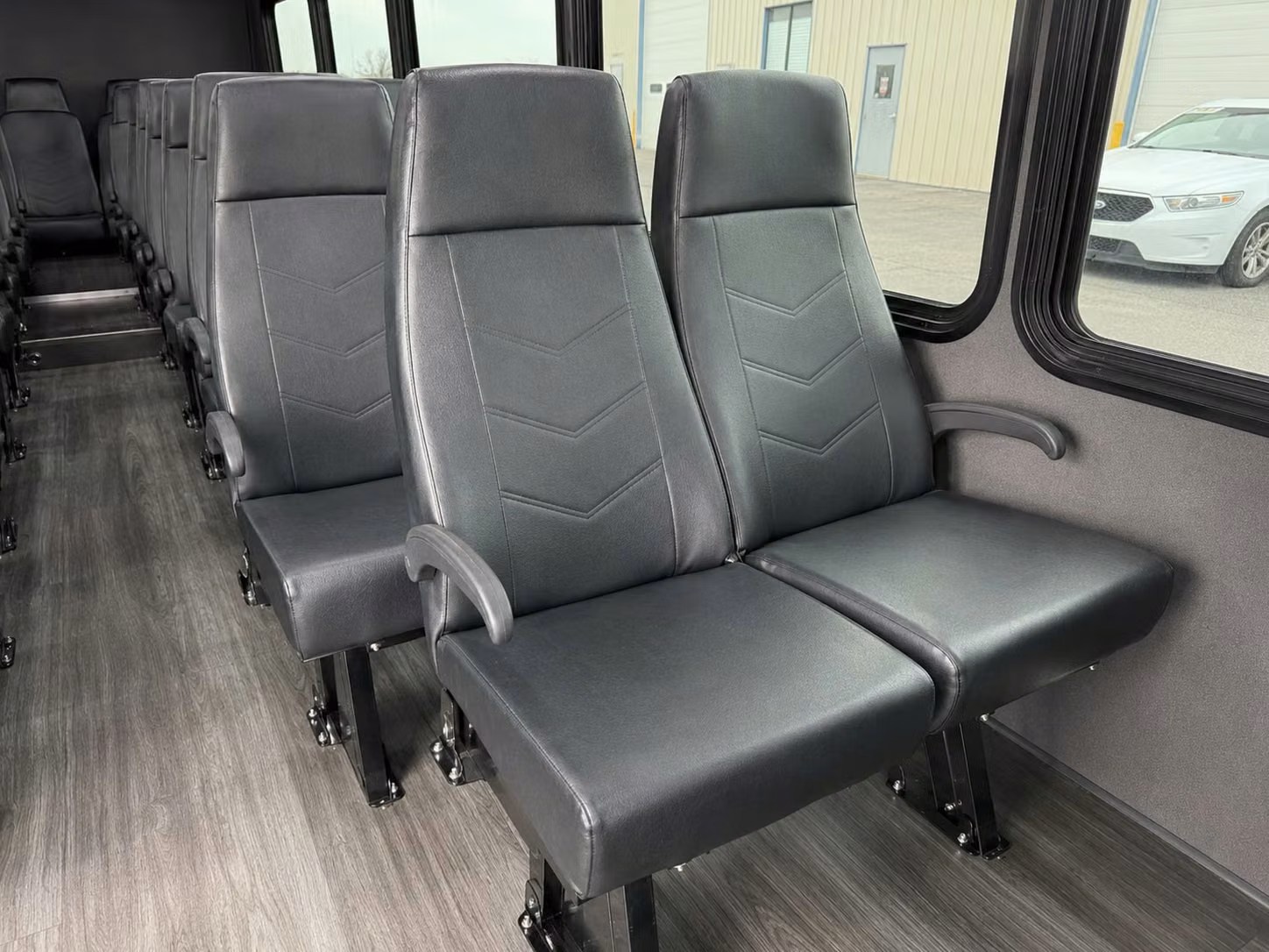 18 passenger minibus inside