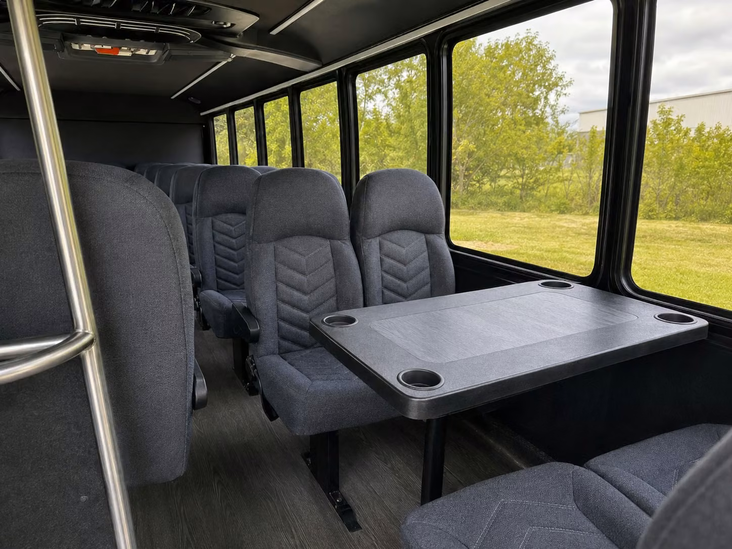20 passenger minibus interior