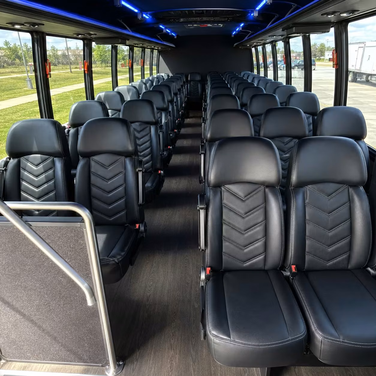 30 passenger minibus inside
