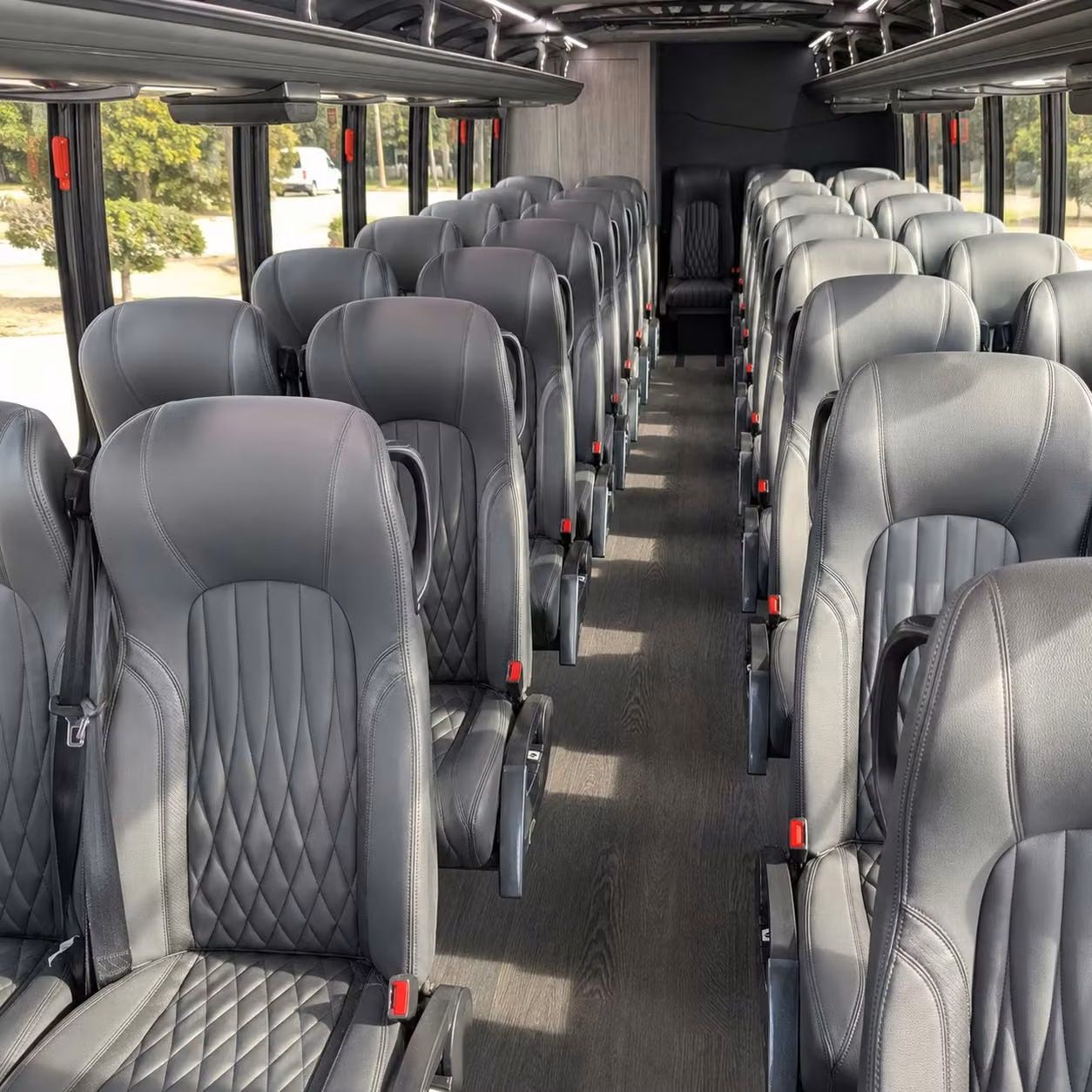 30 passenger minibus interior