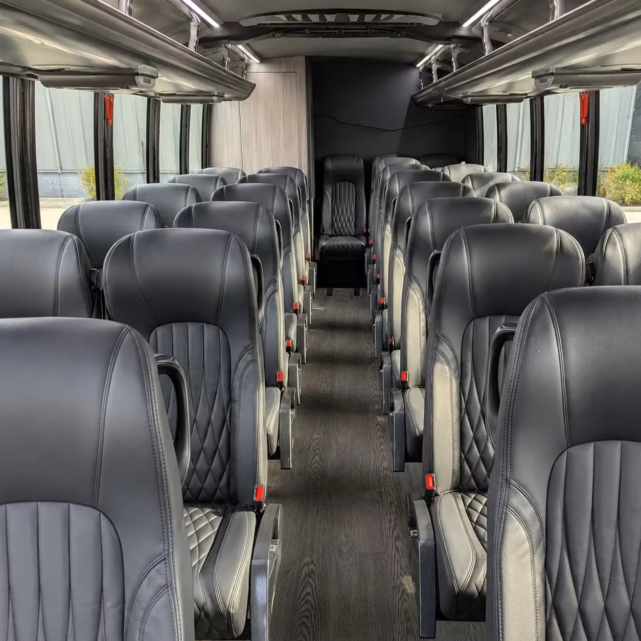 35 passenger minibus inside