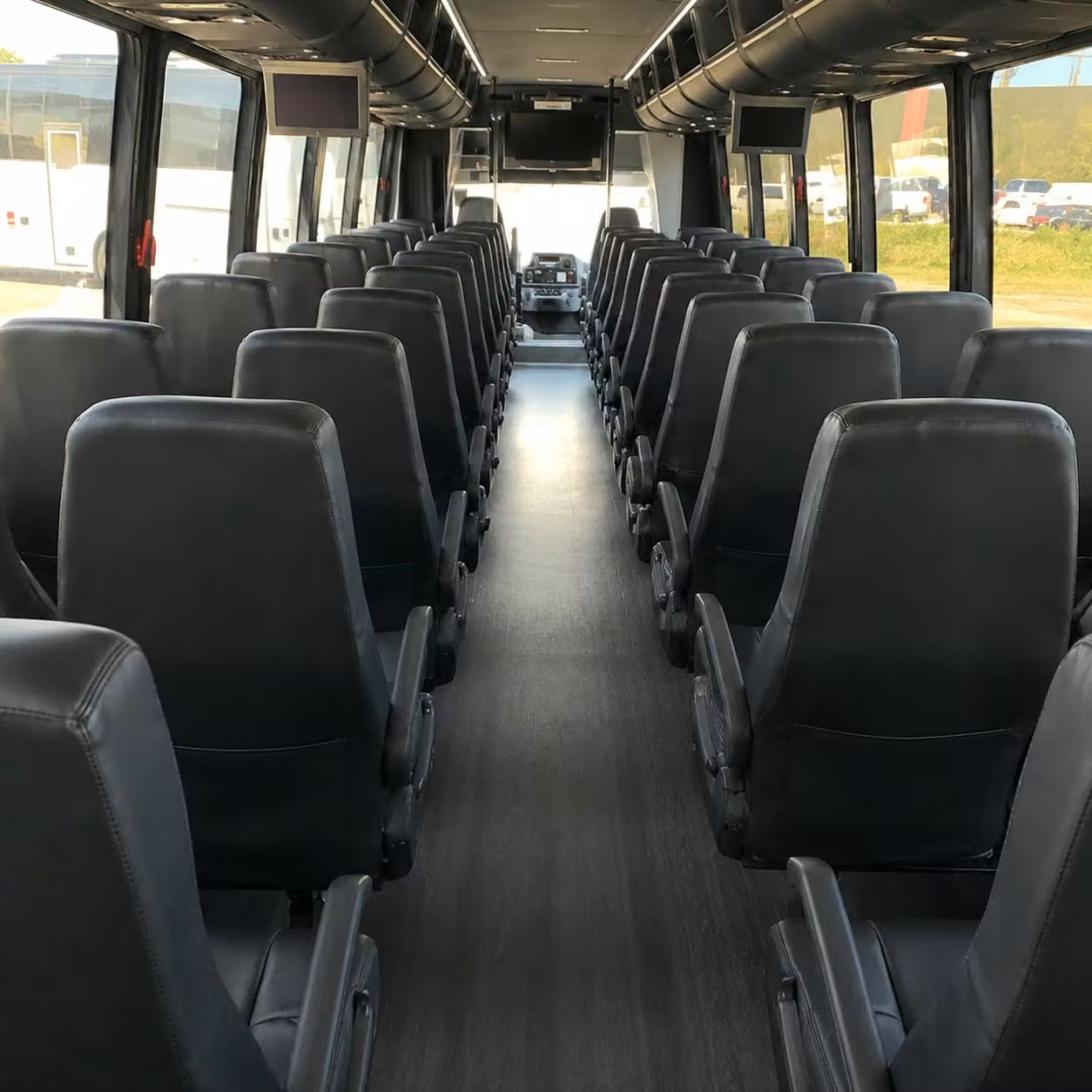 35 passenger minibus interior