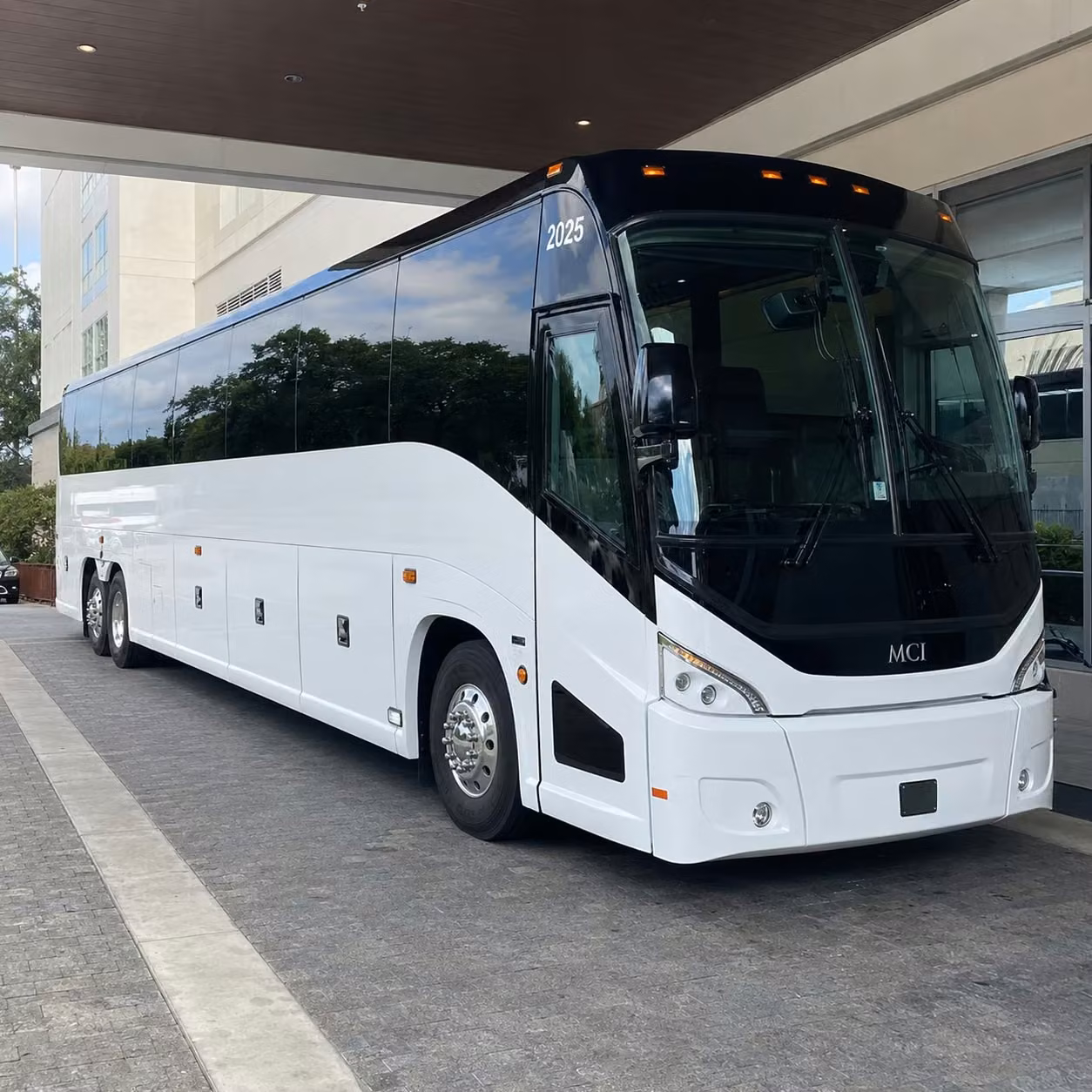 56 passenger charter bus
