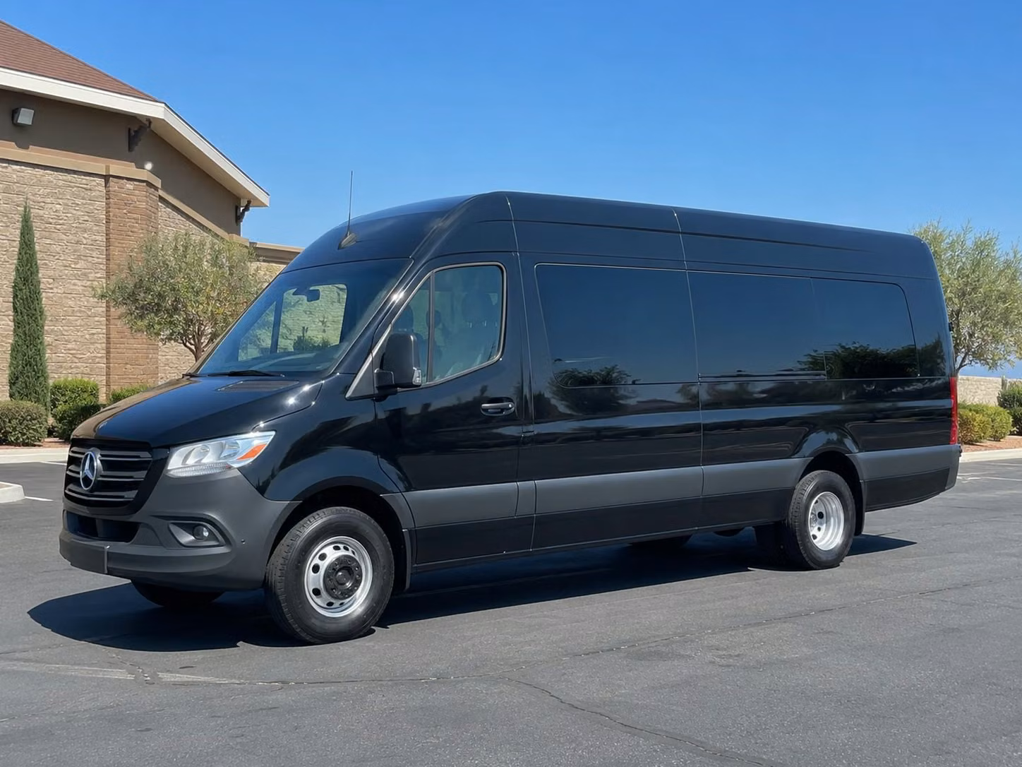 sprinter van with driver